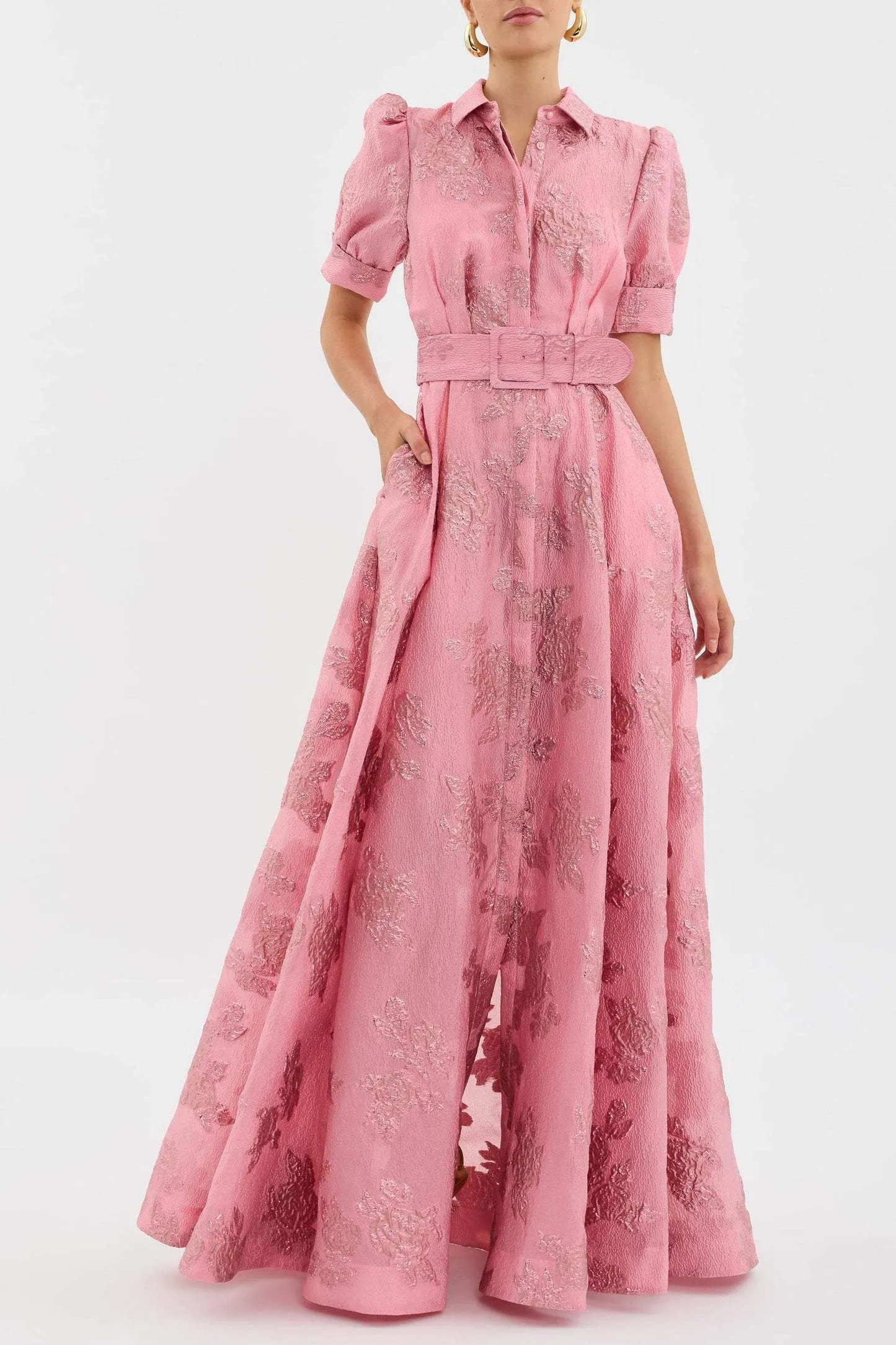 Anabella™ | Short Puff Sleeves Dress