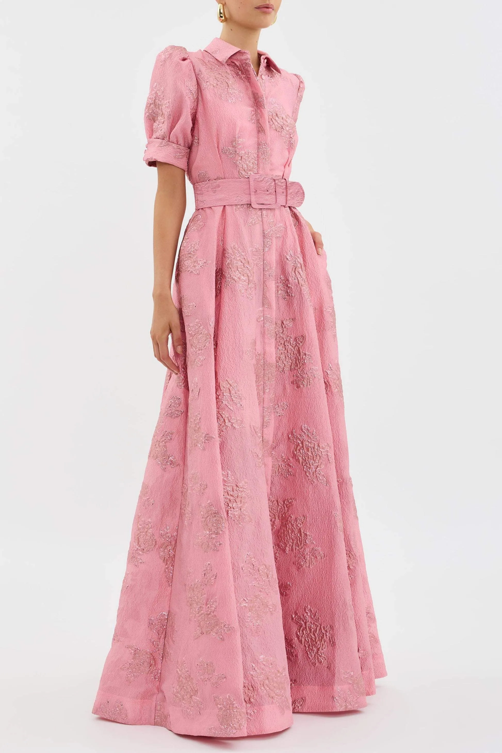 Anabella™ | Short Puff Sleeves Dress