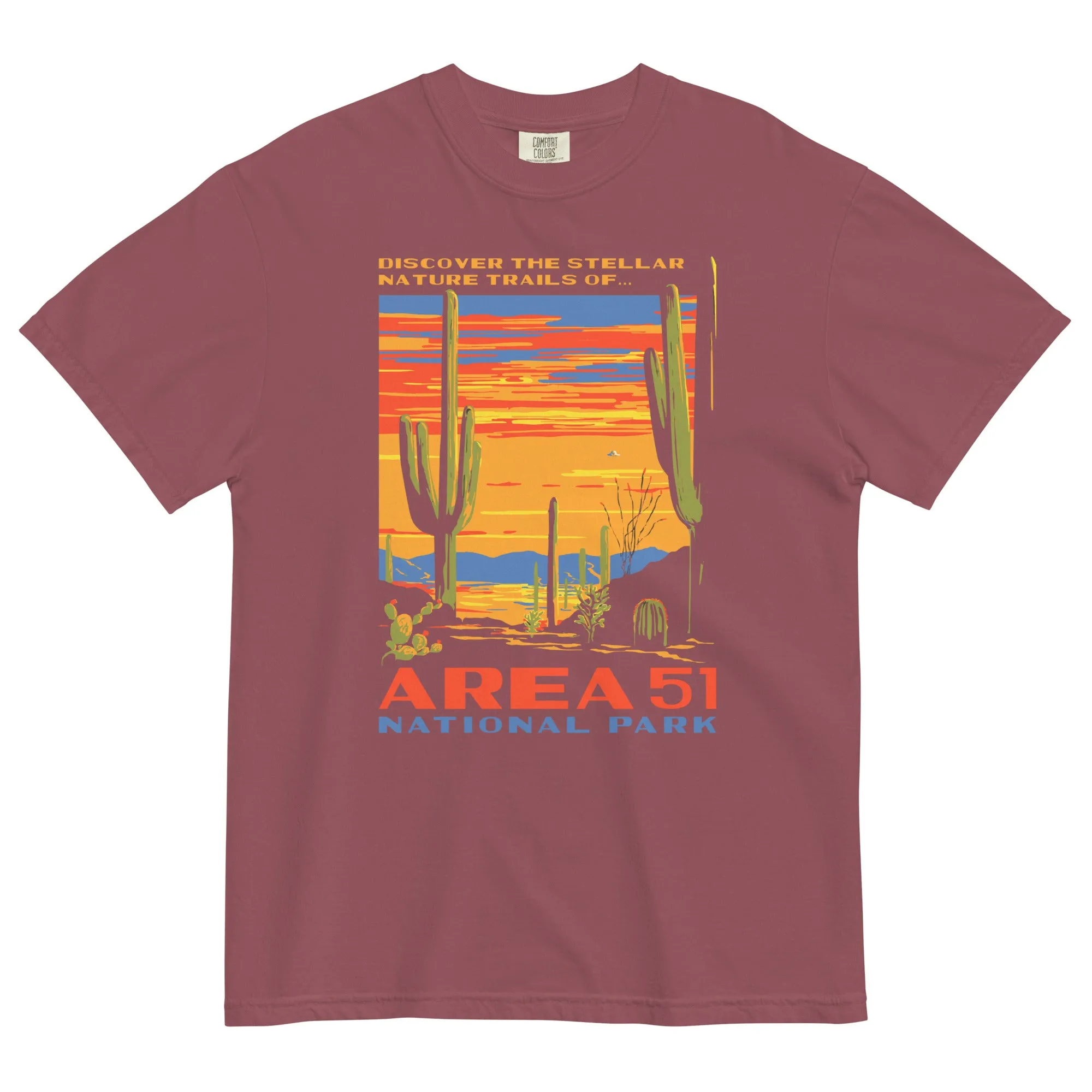 Area 51 National Park Men's Relaxed Fit Tee