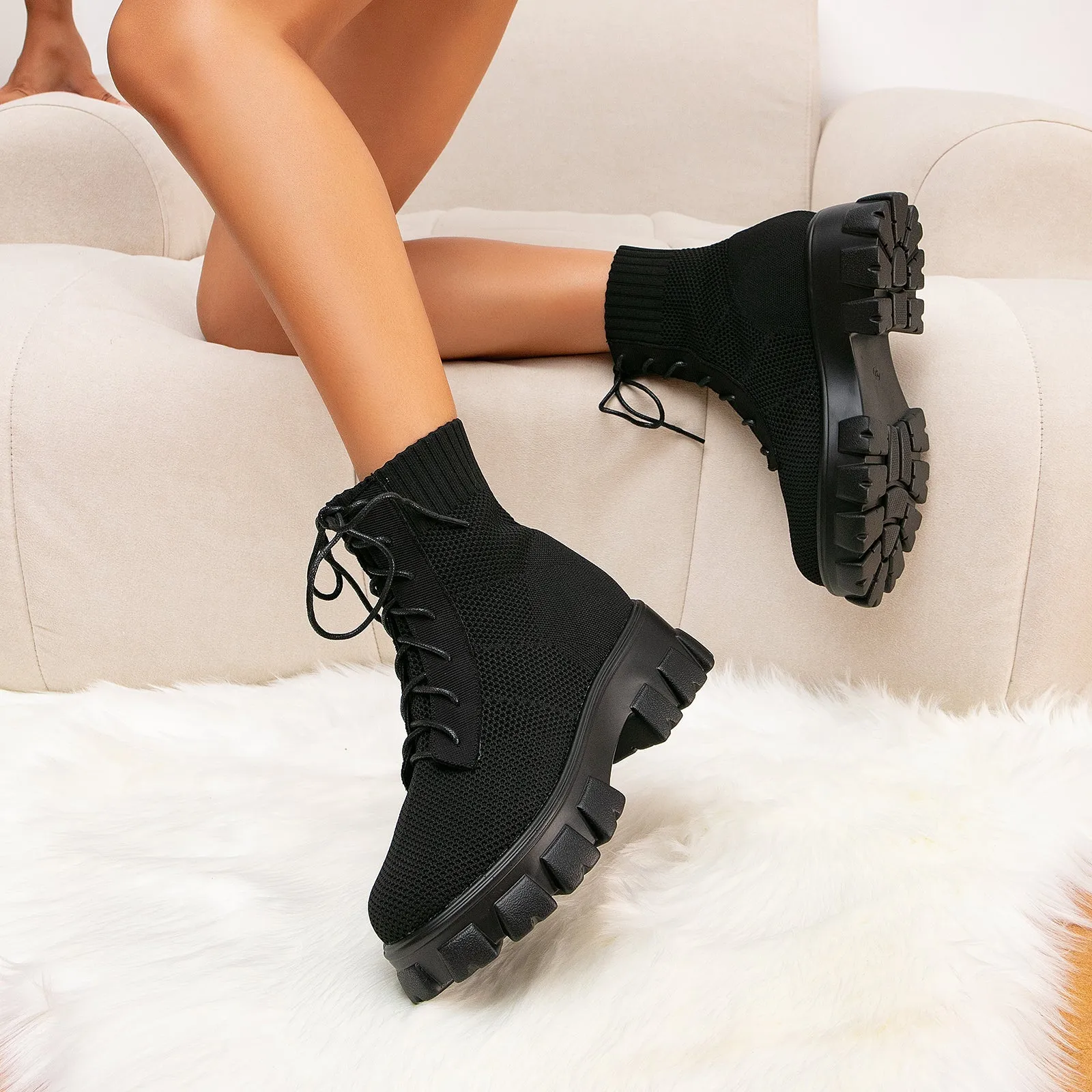 binfenxie-Women  Casual Daily Ankle Boots