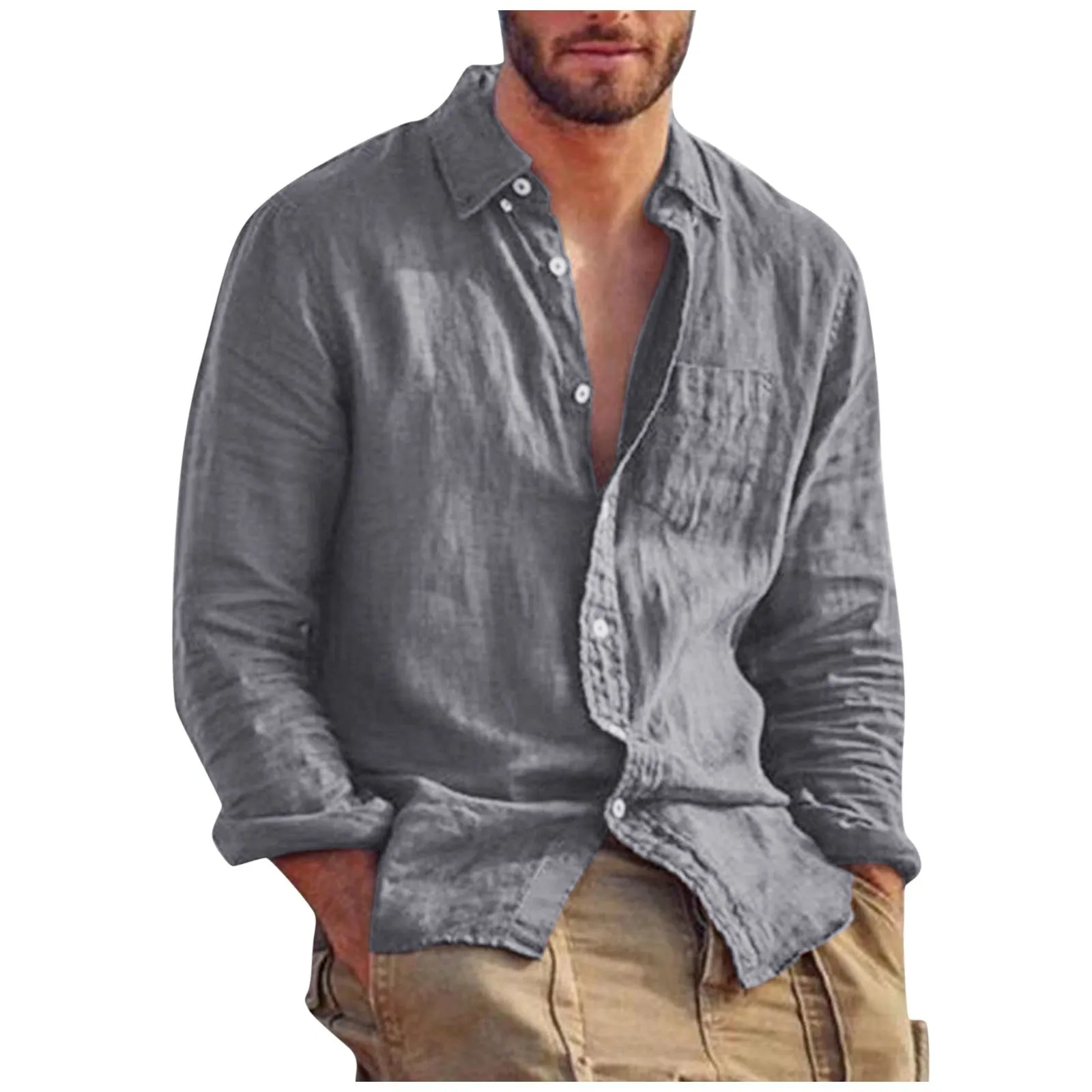 Breathable Linen Shirt | Perfect for Casual Days