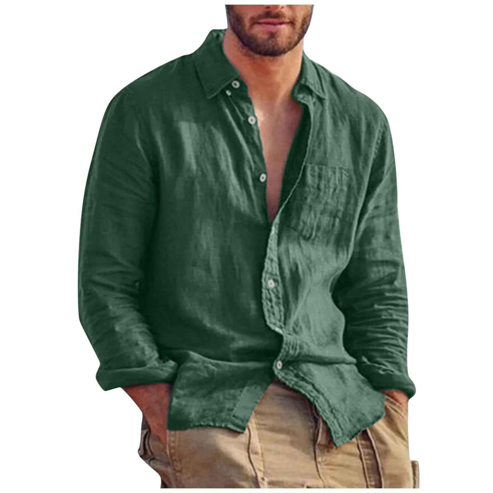 Breathable Linen Shirt | Perfect for Casual Days