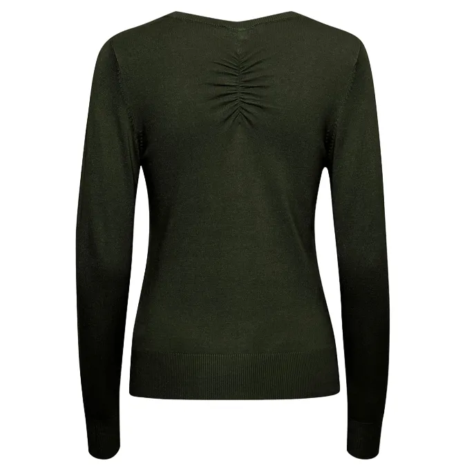b.young Cardigan Lavorato a Maglia Pimba 20811102 190509 alghe