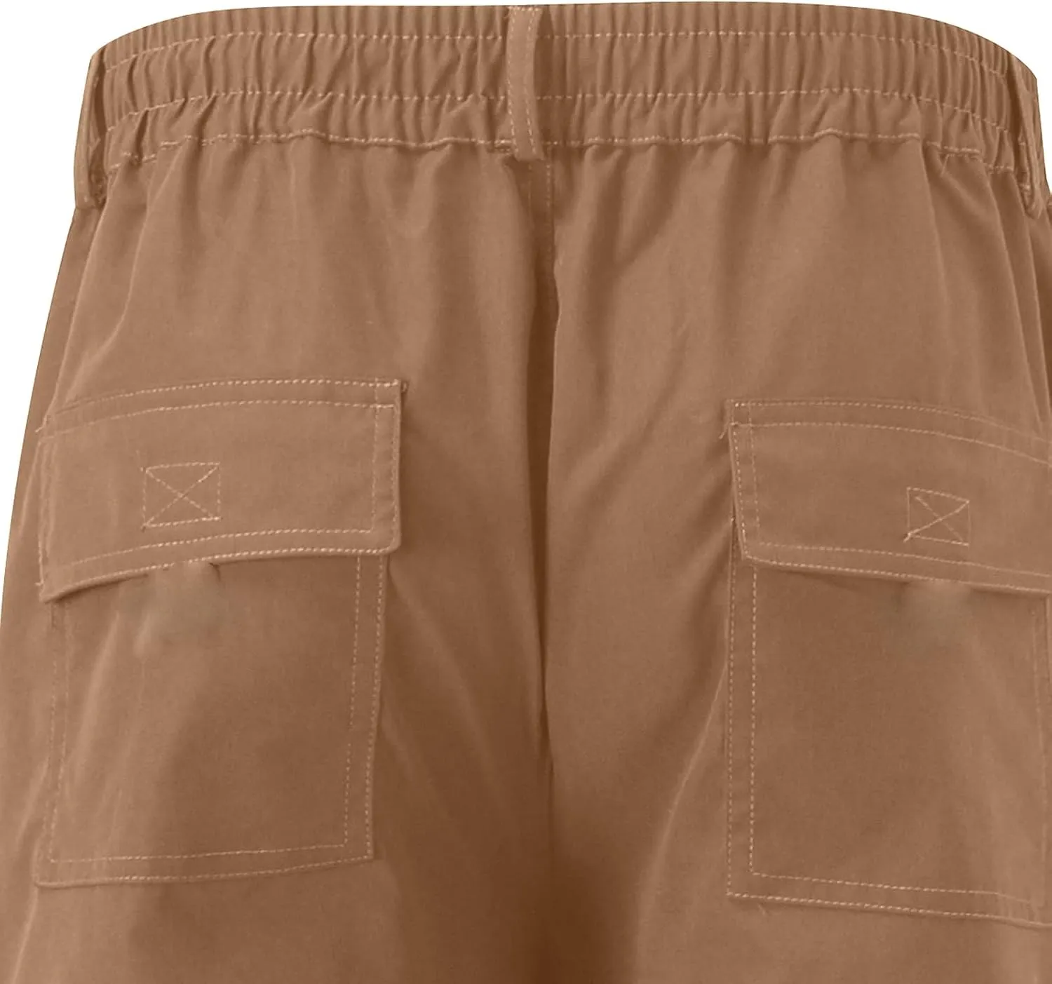 Cargo Work Pants for Men Classic-Fit Ripstop Lightweight Trousers Casual Tactical Hiking Bottom Pant Multi-Pockets
