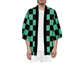 Casual kimono style cardigan- Green