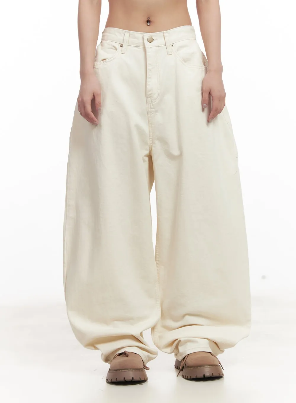 Classic Baggy Cotton Pants CM506