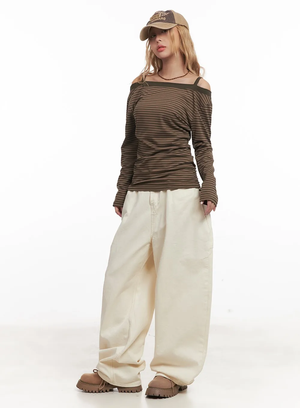 Classic Baggy Cotton Pants CM506