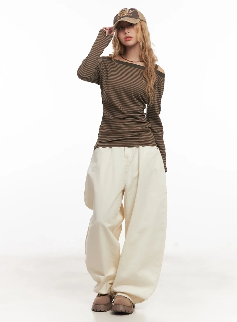 Classic Baggy Cotton Pants CM506
