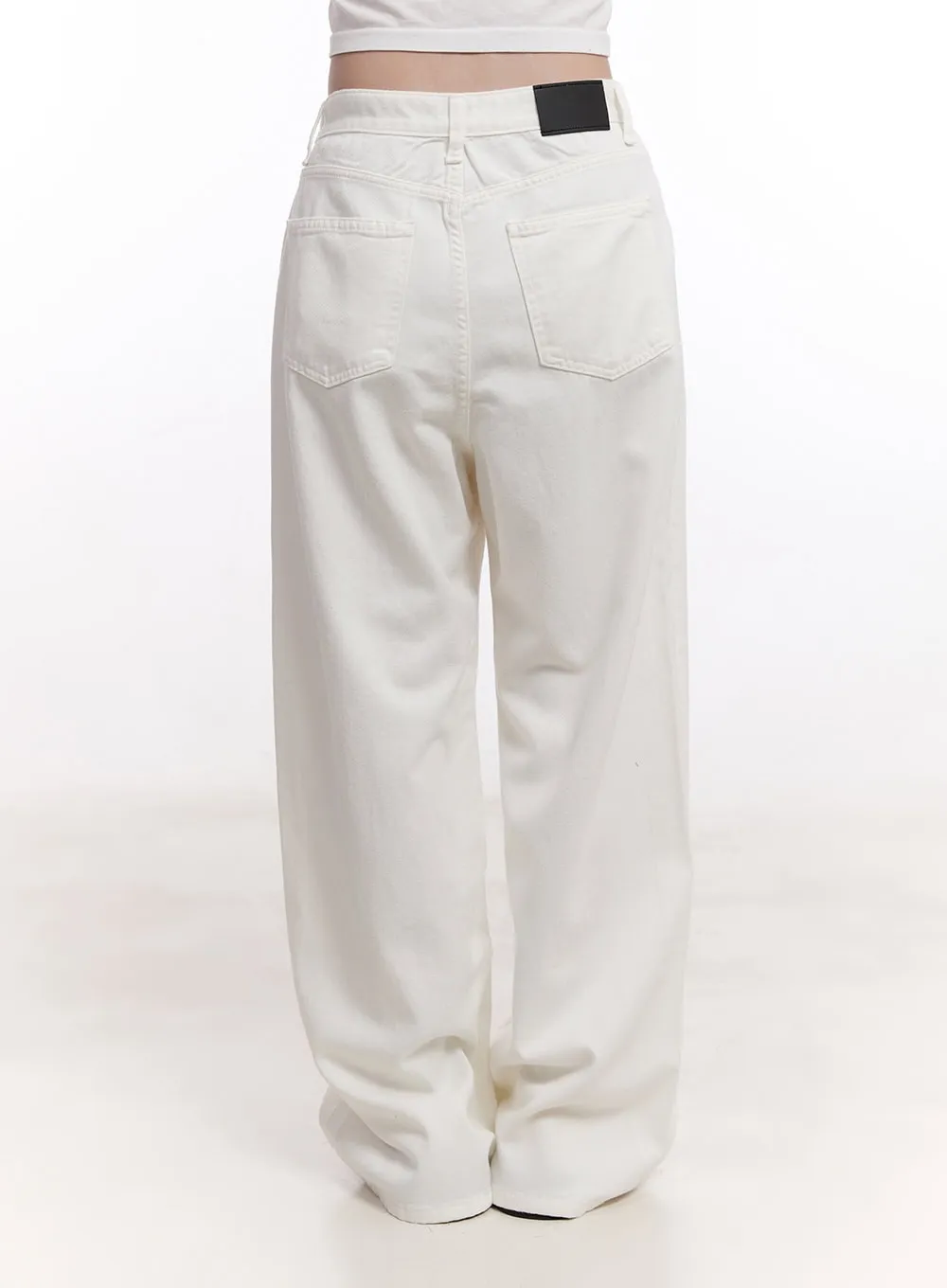 Classic Cotton Straight-Leg Pants CM527