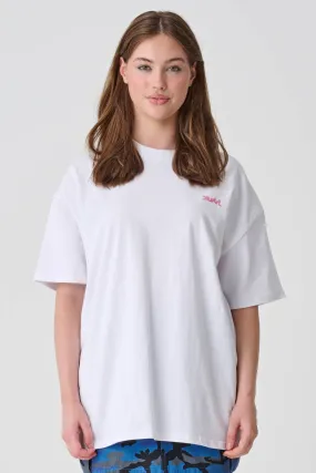 EARTH & MILLS RELAXED TEE - WHITE
