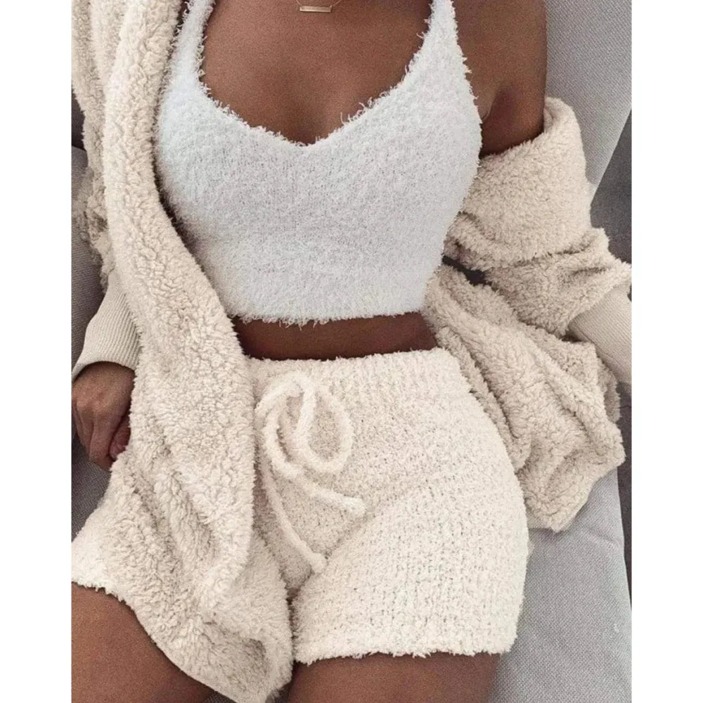 Elegant Cozy Knit Matching Set