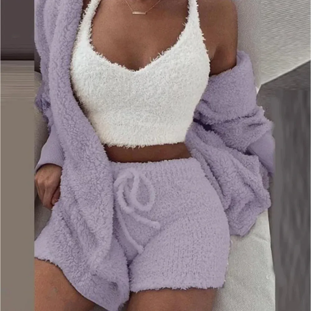 Elegant Cozy Knit Matching Set