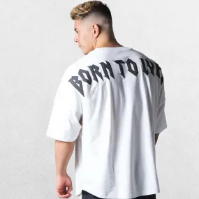 GPW Men's Oversized Cotton T-Shirt - Casual Gym Fitness Tee
