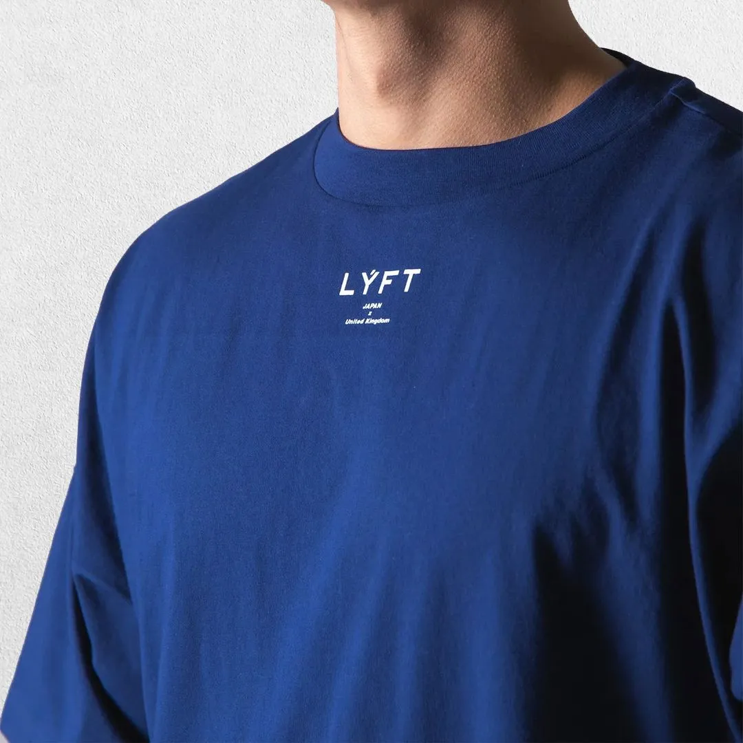 GPW Men's Oversized Cotton T-Shirt - Casual Gym Fitness Tee