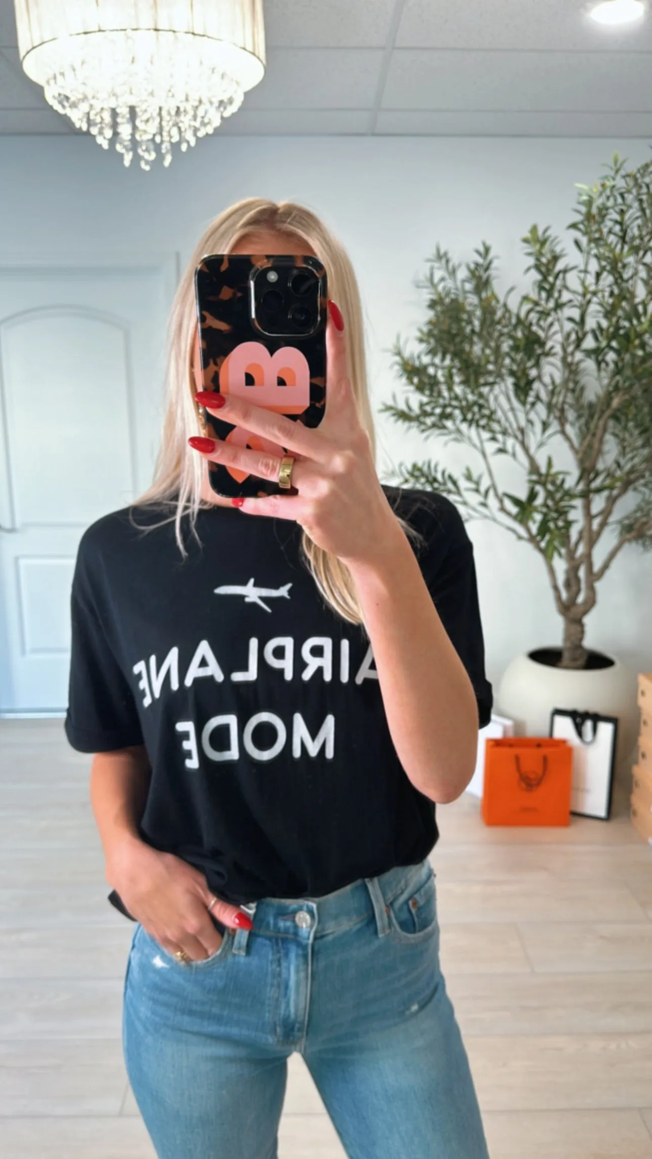 IN STOCK!! Airplane Mode Tee
