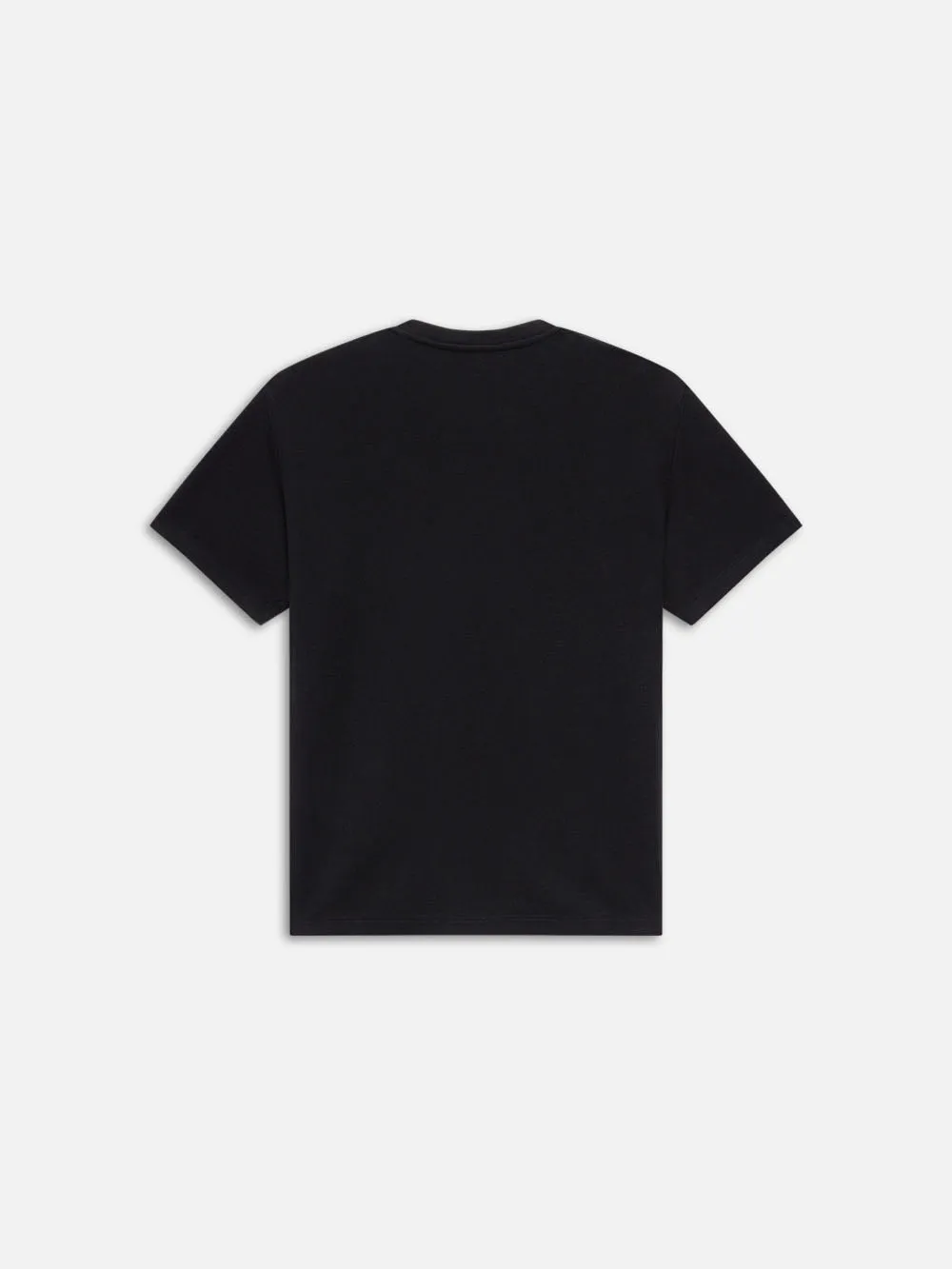 Jacquard Relaxed Tee -- Black