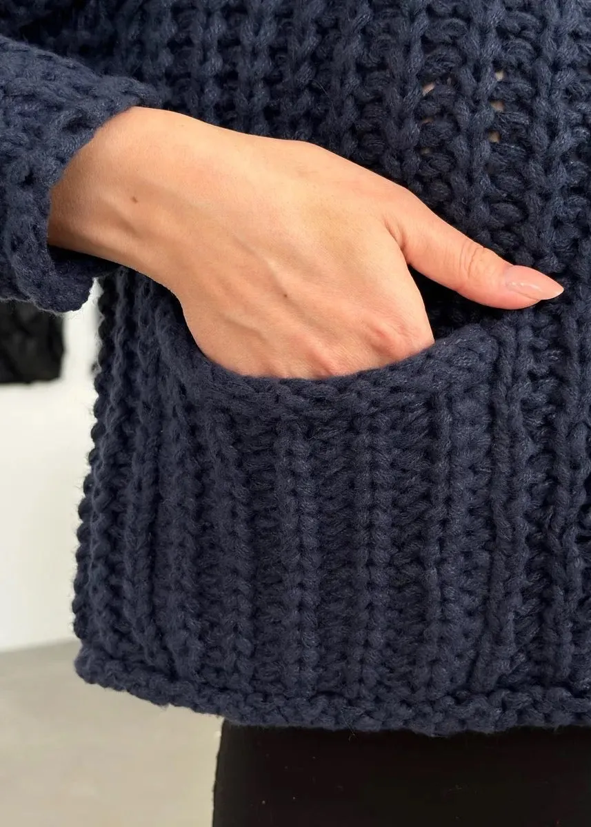 Laurie Golden Buttons Knitted Cardigan