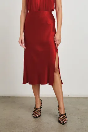 MAYA SKIRT - SCARLET