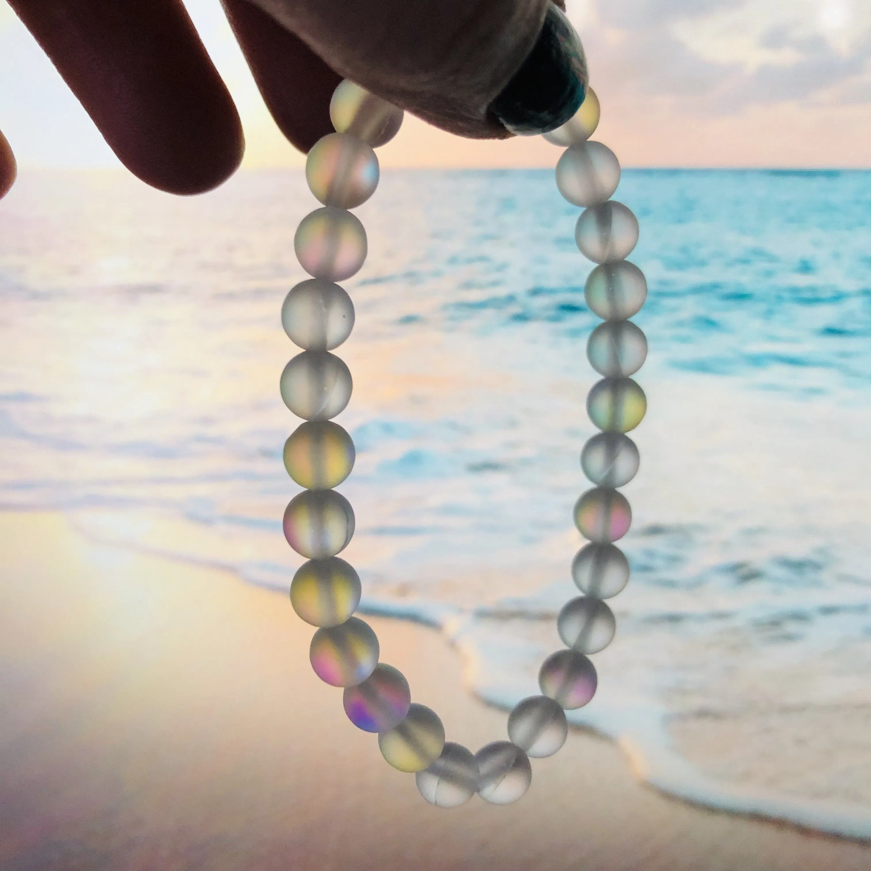 Mermaid Glass Bead Bracelets