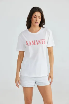 namaste relaxed tee