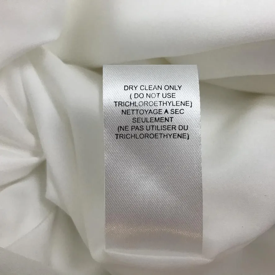 Nanette Lepore White Color Elegant Dress