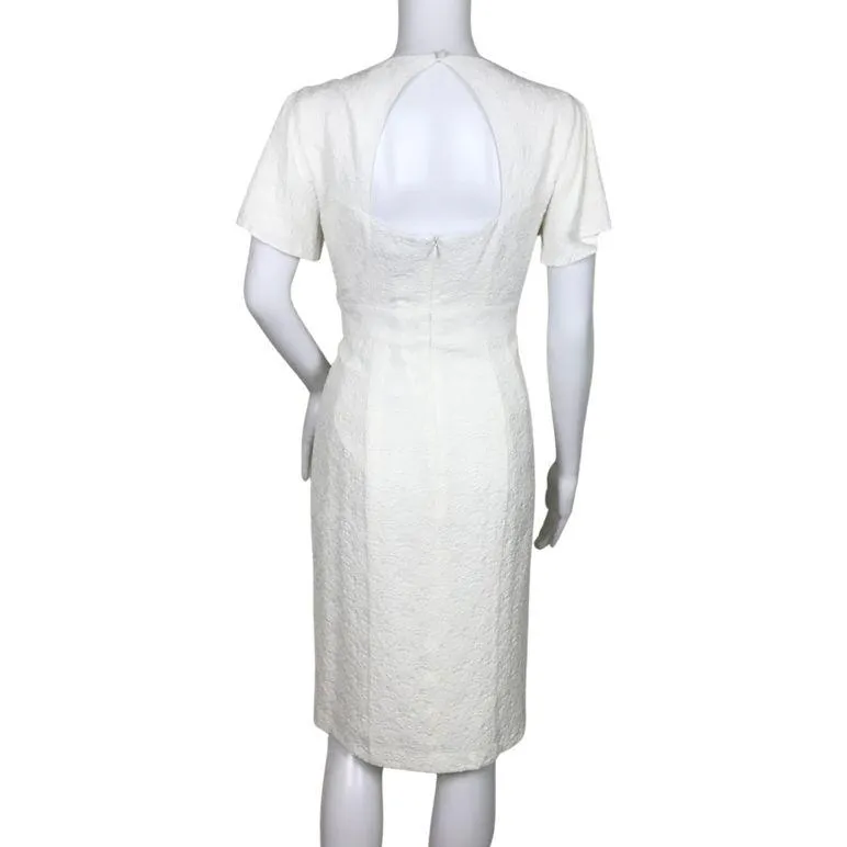 Nanette Lepore White Color Elegant Dress