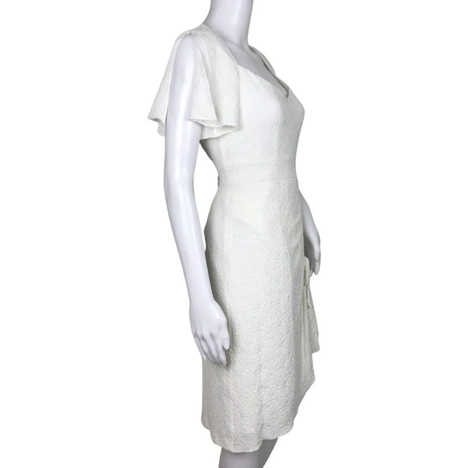 Nanette Lepore White Color Elegant Dress