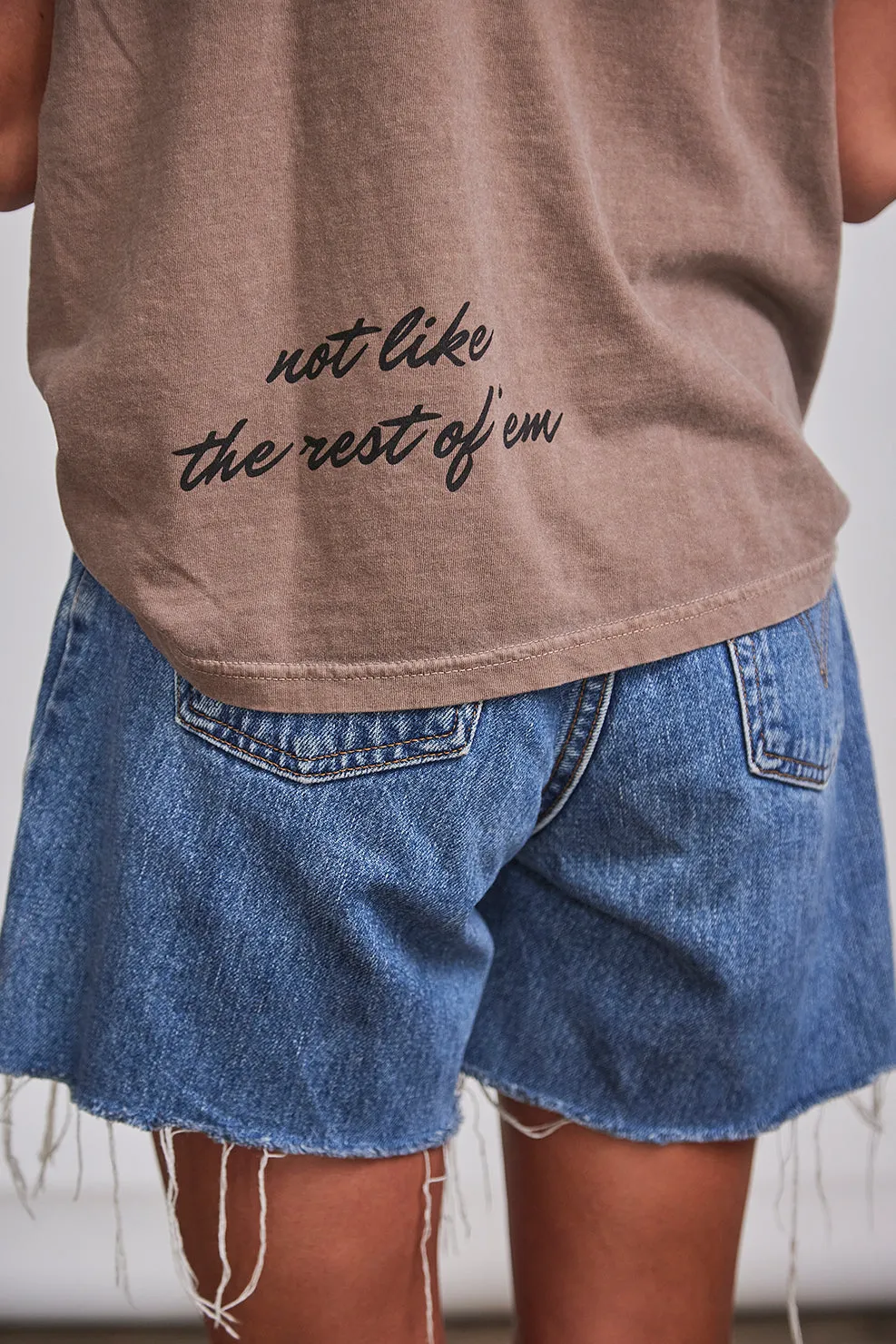 NEW!! Horseman Short Sleeve Tee in Brown by DARLIN' Brand