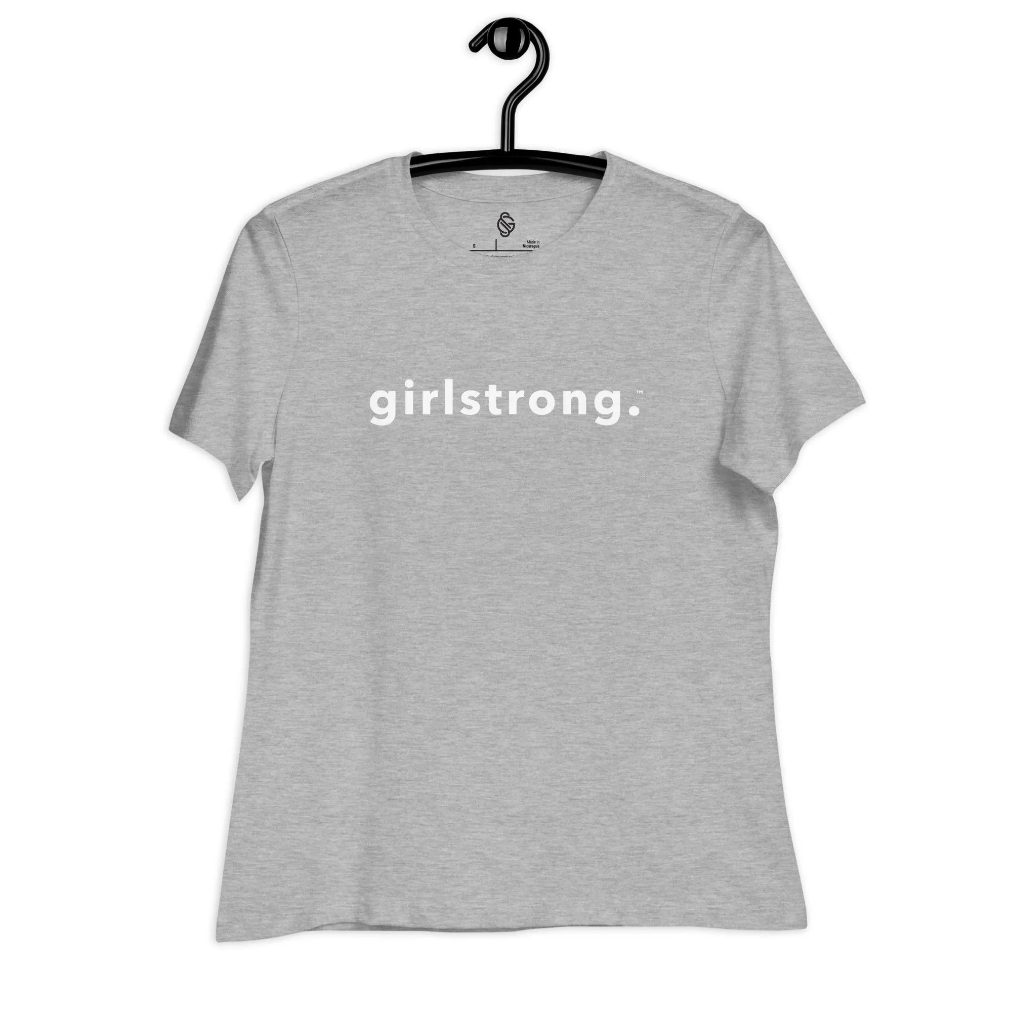 PERFECT FEMME FITTED RELAXED TEE ATHLETIC GREY