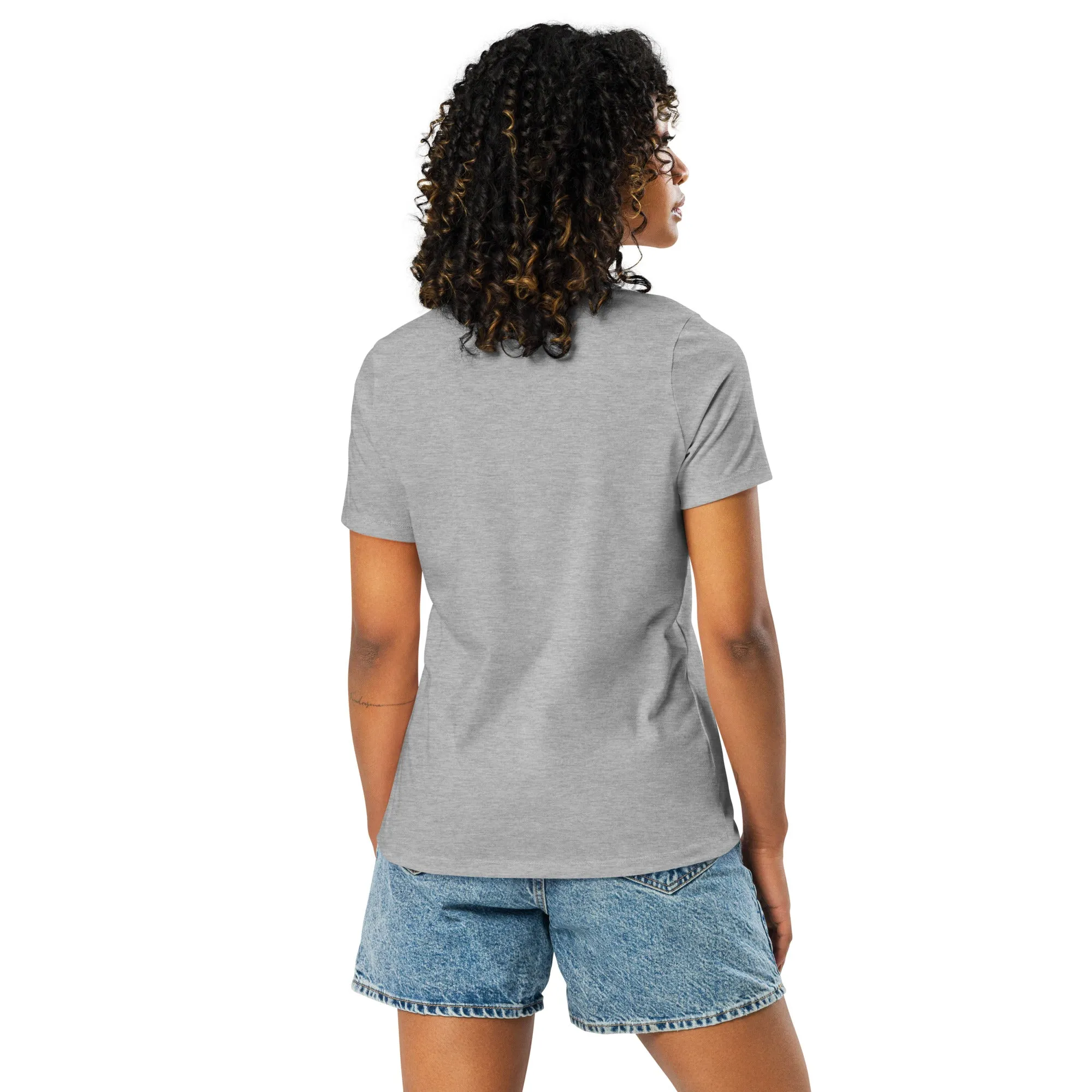 PERFECT FEMME FITTED RELAXED TEE ATHLETIC GREY