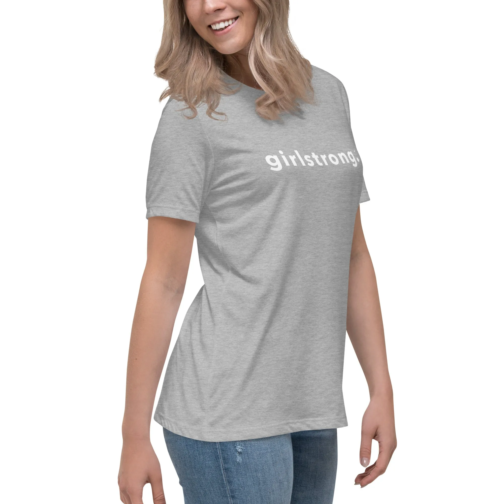 PERFECT FEMME FITTED RELAXED TEE ATHLETIC GREY