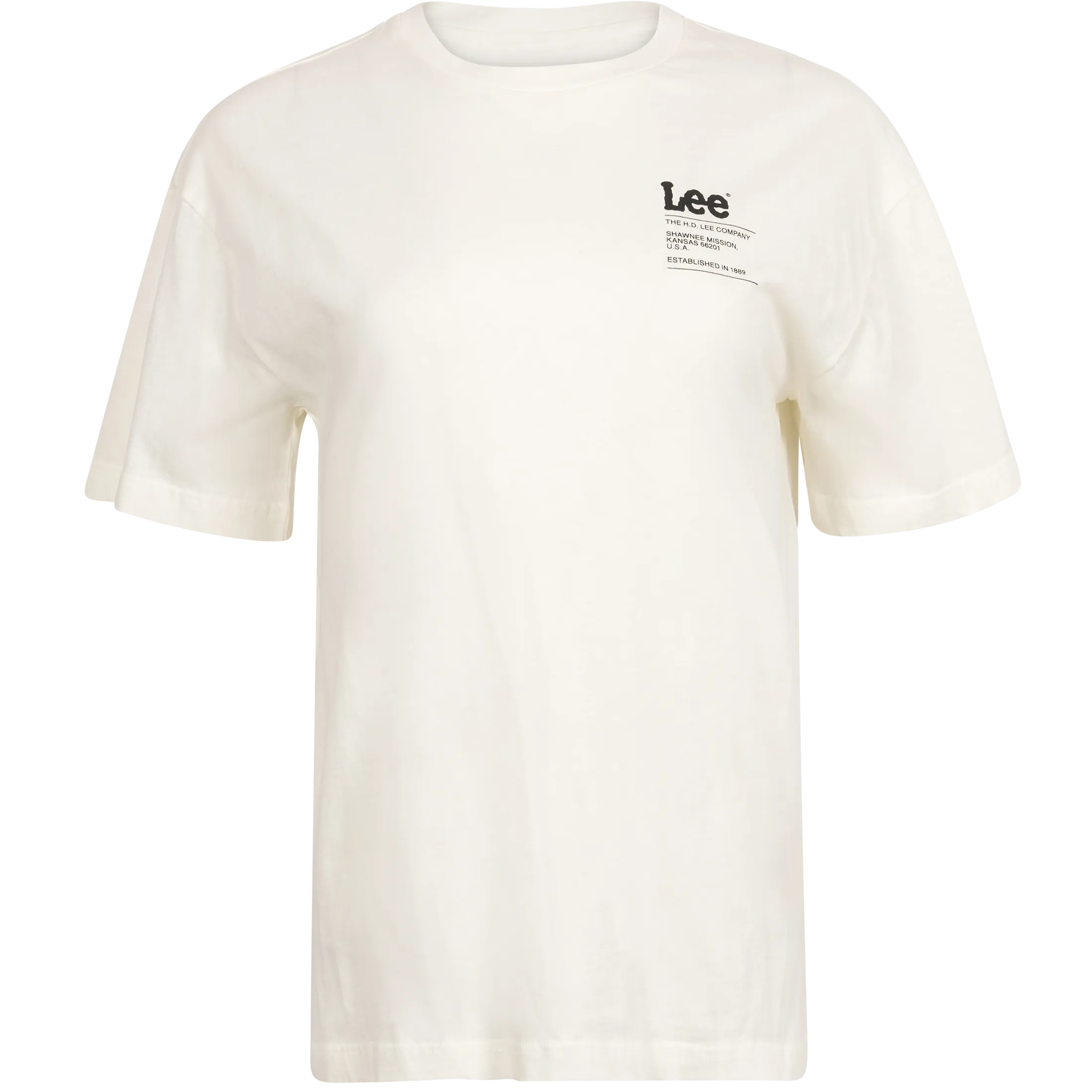 Relaxed Crew Tee - Ecru