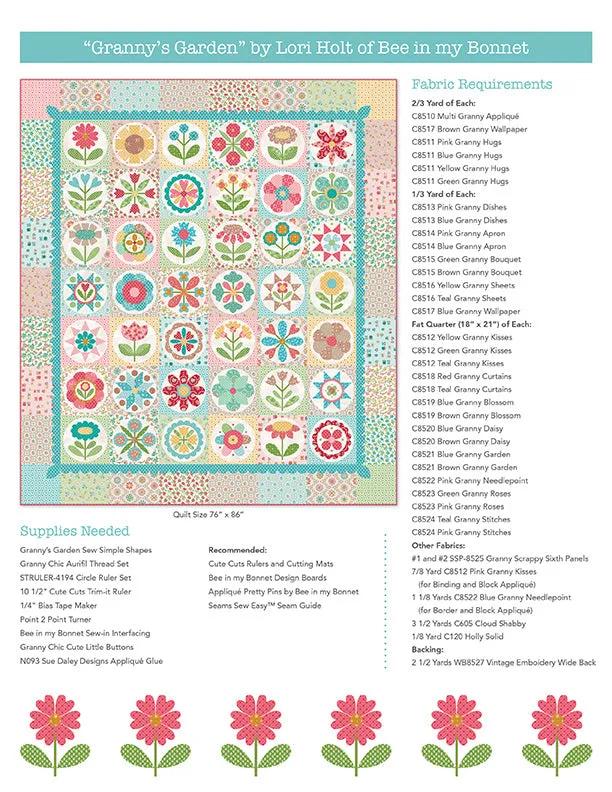 Seam Guide, Seams Sew Easy by Lori Holt of Bee in my Bonnet