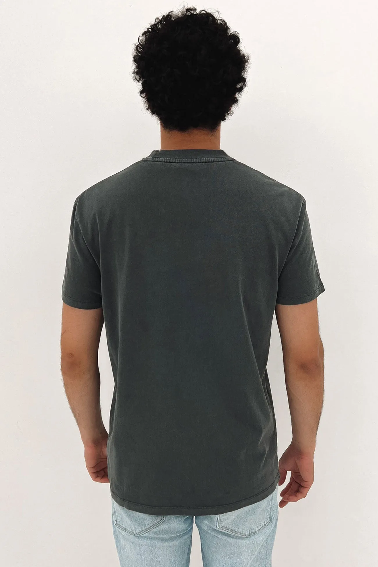Shine Relaxed Tee Pigment Asphalt