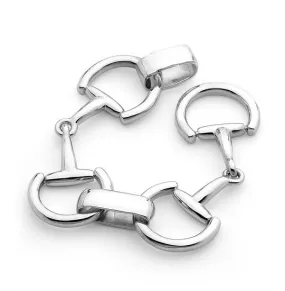 Sterling Silver Trendy Bit Bracelet