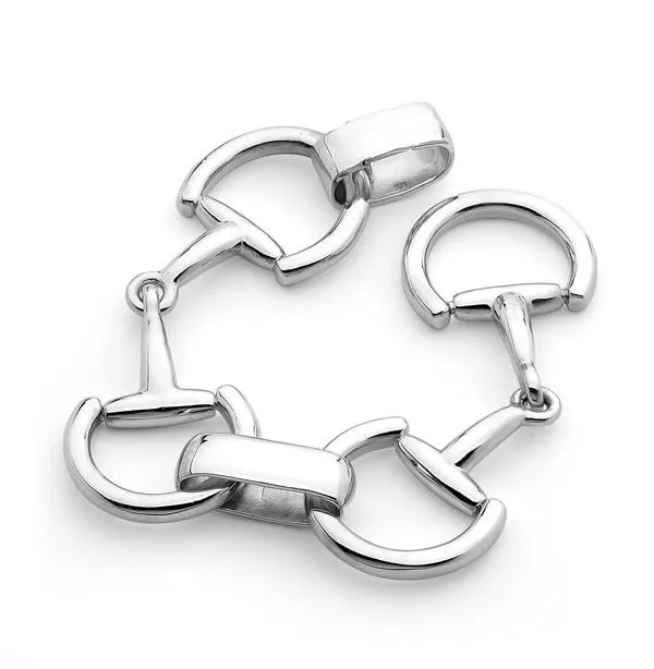 Sterling Silver Trendy Bit Bracelet