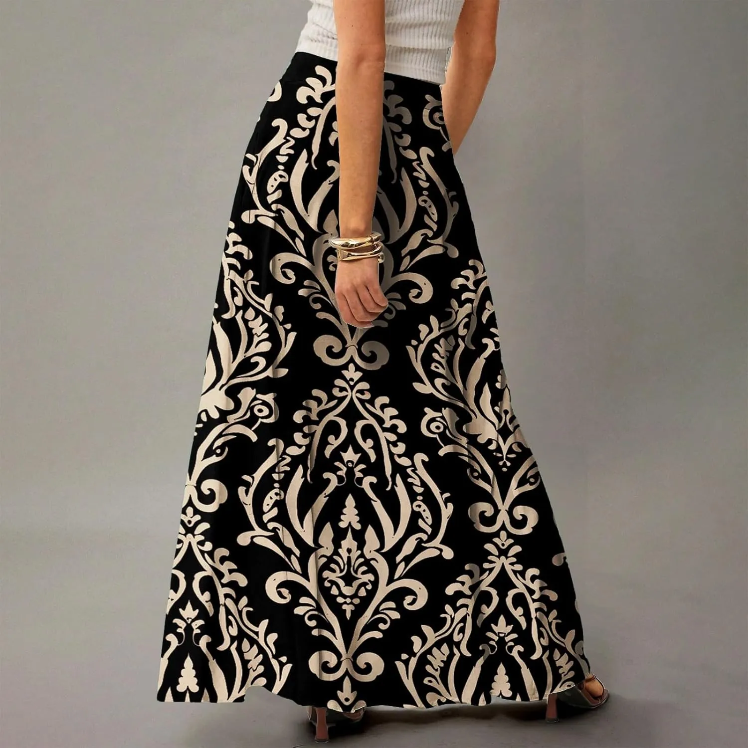 Summer Skirts for Women, Beach Elegantes Casual Boho Trendy Womens Skirts