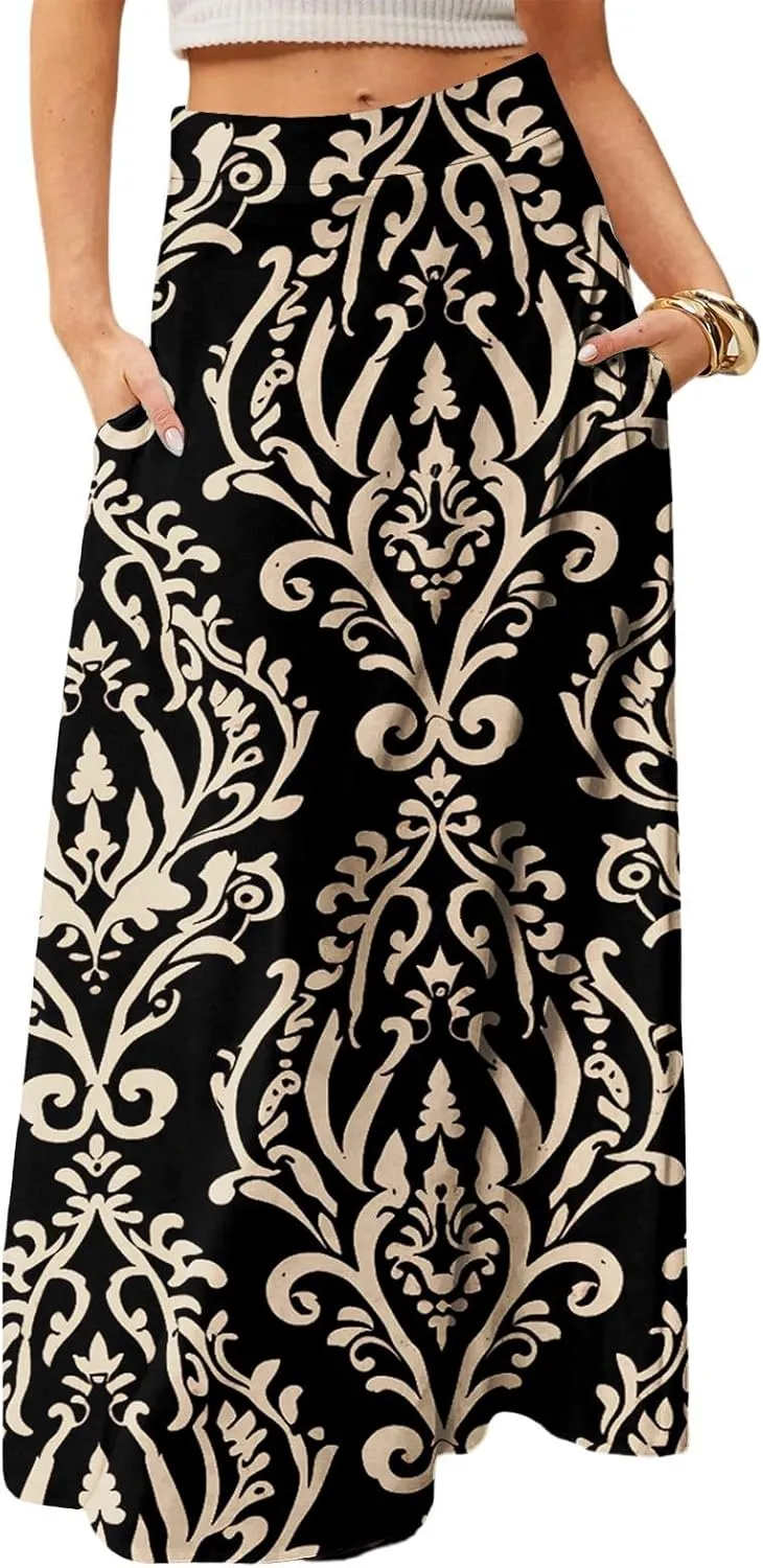 Summer Skirts for Women, Beach Elegantes Casual Boho Trendy Womens Skirts
