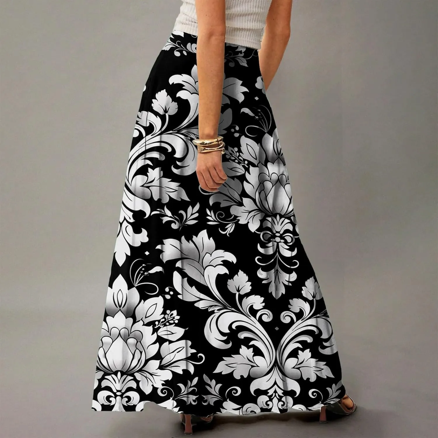 Summer Skirts for Women, Beach Elegantes Casual Boho Trendy Womens Skirts