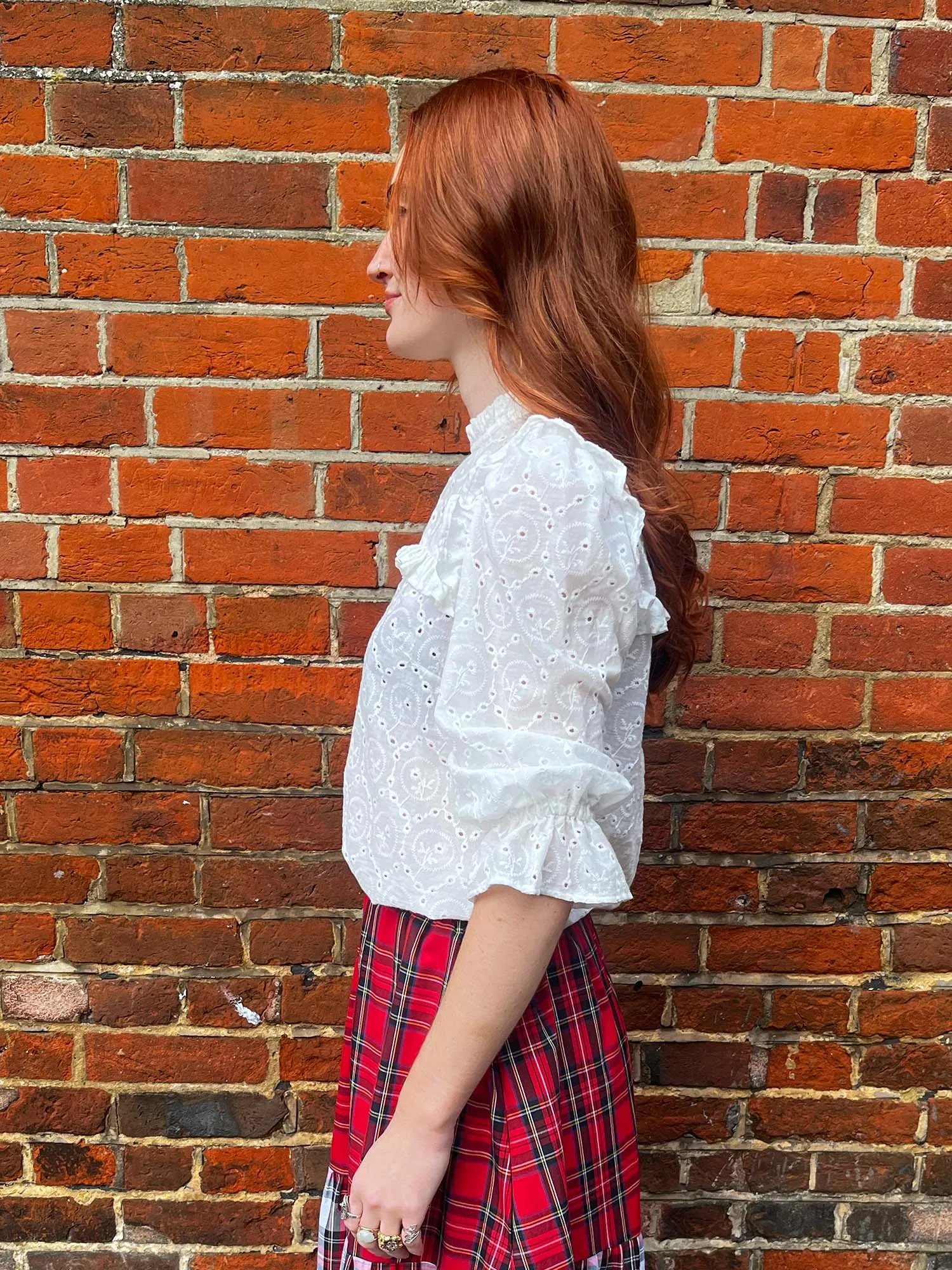 The Broderie Rosalie Top