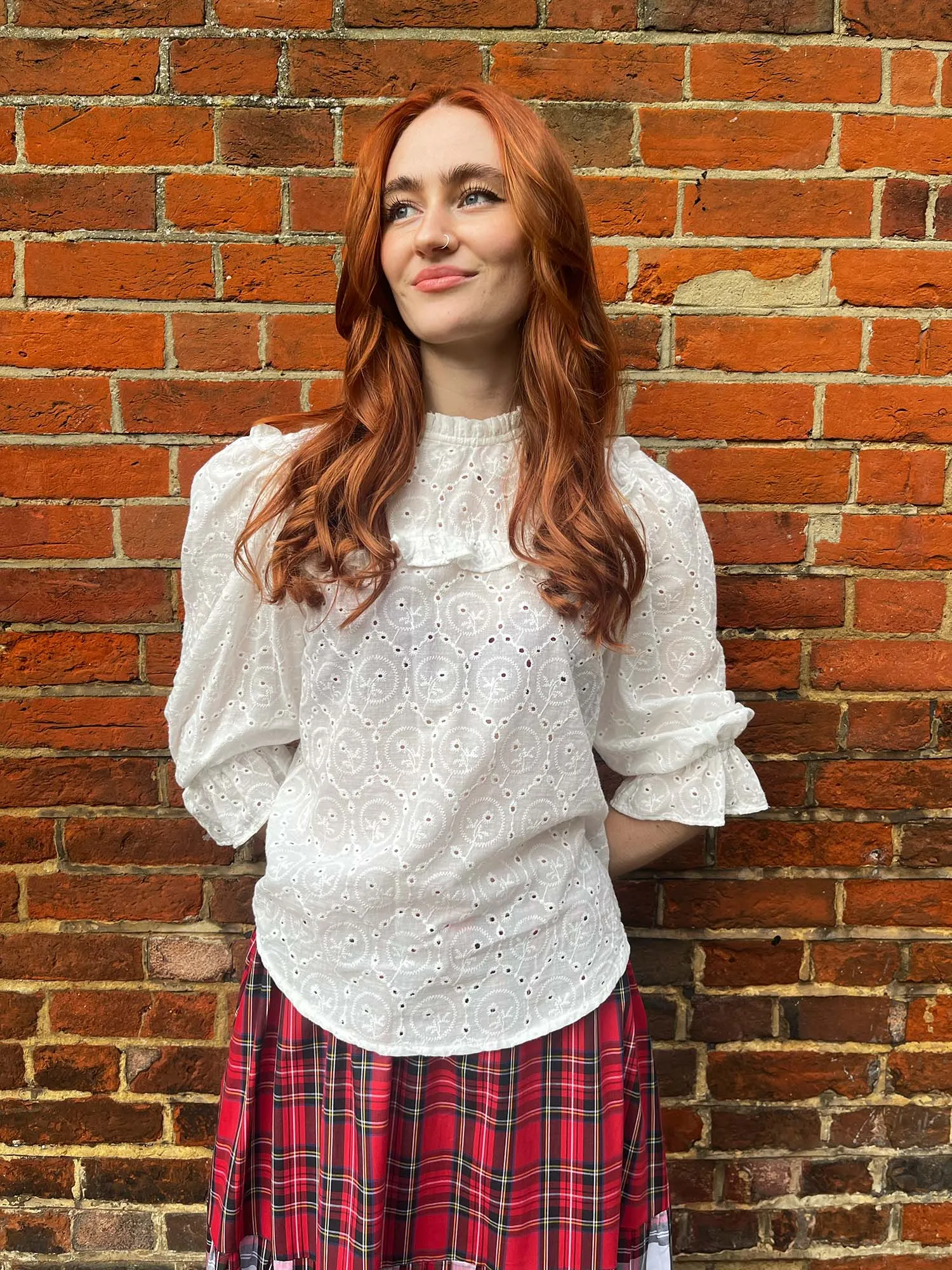 The Broderie Rosalie Top