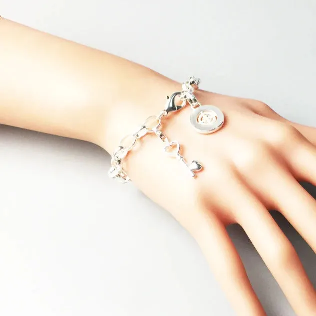 Trendy Cross Charm Bracelet