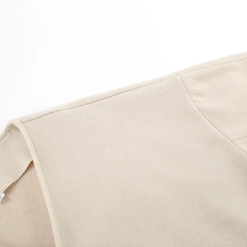 Versatile long-sleeved cardigan for women