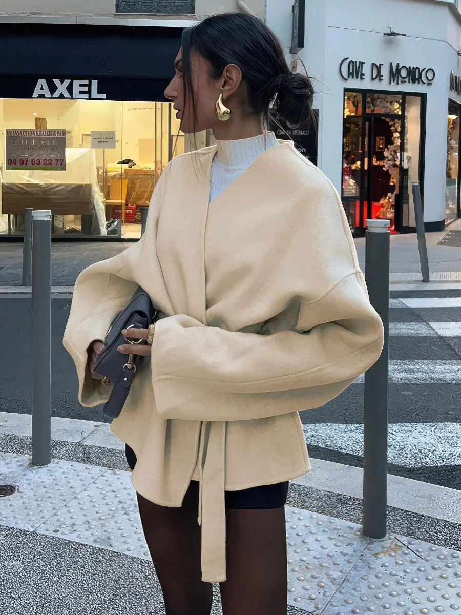 Versatile long-sleeved cardigan for women