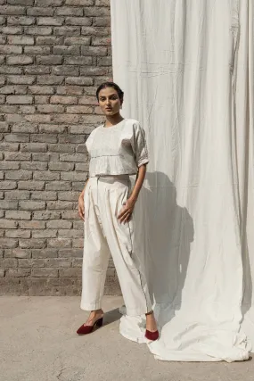 White Classic Pants